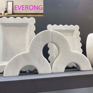 Sujetalibros Decorativos Modernos de Mármol <span class=keywords><strong>Leo</strong></span> - Product Image 2