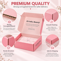 Boîte d'expédition personnalisée en carton premium avec texte intérieur personnalisé et structure de fermeture sécurisée pour produits de spa