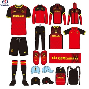 Seragam Sepak Bola Pria OEM Custom Cepat Kering, Jersey Sepak Bola, Seragam Sepak Bola Pria - Product Image 1
