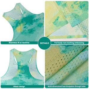 Camiseta Deportiva Personalizada con Estampado, de Secado Rápido, Espalda Deportiva, para Hombre, Camiseta sin Mangas para Correr, Sublimada - Product Image 4