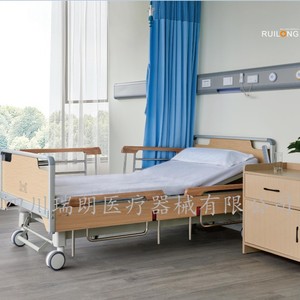 Cama de enfermería Rc X780j 061 con estructura de acero manual para uso en residencias de ancianos - Product Image 2