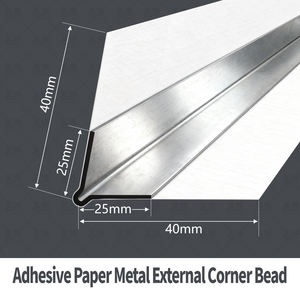 Profilé d'<span class=keywords><strong>angle</strong></span> en métal plaqué papier pour cloison sèche, 90 degrés, extérieur - Product Image 3