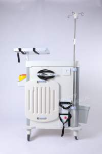 MT MEDICAL Chariot à médicaments d'anesthésie médicale d'urgence en ABS de haute capacité à 5 tiroirs pour patients - Product Image 6