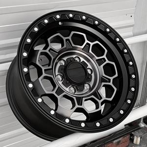Nuevas Llantas de Aluminio Forjado VG Negras con Acabado Mecanizado para KMC 1500 Montero Sport Terra <span class=keywords><strong>MU</strong></span> F150 <span class=keywords><strong>17</strong></span> 18 19 20 Pulgadas 6x139.7 - Product Image 3