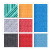 Panneaux acoustiques insonorisants en polyester haute densité, isolation phonique moderne, écologiques, ignifuges, pour salon et couloir