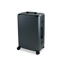 Ensemble de 2 valises rigides de luxe en PC de marque OEM personnalisée à roulettes sac de voyage de grande taille pour voyage d'affaires