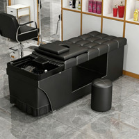 Table de massage professionnelle pour salon, lit de lavage capillaire et spa, lit de massage thaïlandais pour salon