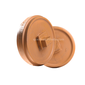 SH120 ZMC 45Mn 建設機械掘削機アイドラーアセンブリホイールローラーガイドトラックフロントアイドラースペアパーツ - Product Image 2