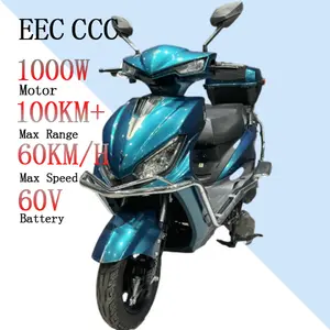 Top Supplier Electric Motorcycle With Eec Certificate New Energy 2 Wheel Mobility Electro Scooter Adult Takeaway Dirt Bike Moped