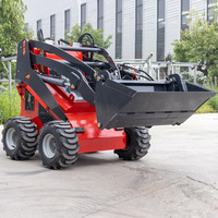 Nouveau chariot élévateur électrique multifonctionnel modèle JT-00 à chenilles, dimensions des fourches 1100x1100x1100mm, pour usage agricole