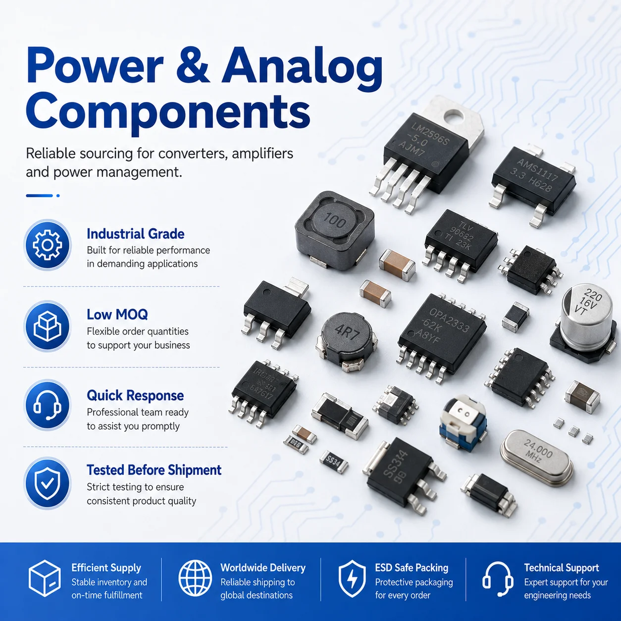<strong>Semiconductor</strong> Supplier ADM1032ARM-REEL BOM Support Traceable Source