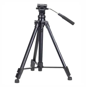 YUNTENG VCT-880RM 3 <strong>Sections</strong> Photo Studio <strong>Tripod</strong> Hydraulic PTZ Stand for DSLR <strong>Camera</strong> - Product Image 5