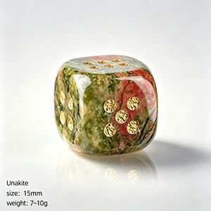Dados Modernos Portátiles de Piedra Natural de 16 mm, Grabados con Láser, Bordes Redondeados, Estilo Europeo y Americano, Juegos de Mesa de Mahjong - Product Image 4