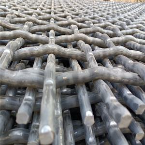 <span class=keywords><strong>ตะแกรง</strong></span>ตาข่ายถักแบบจีบ65 Mn พร้อมลวด8มม. สำหรับหินตะแกรงแบบสั่น - Product Image 3