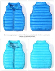 Nuevo Chaleco Infantil Otoño Invierno, Multicolor, Sin Mangas, Acolchado, 100% Orientado a la Exportación, Ropa de Moda para Niños - Product Image 5