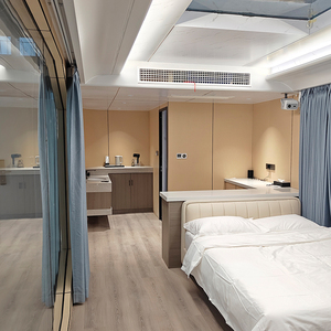 Mobilier intelligent personnalisé Maison mobile avec module préfabriqué à structure en acier avec balcon Salle capsule pour hôtel - Product Image 5