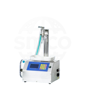Máquina de llenado de líquidos pequeña para miel, pasta de sésamo, pasta de pera, salsa de harina y pasta de silicona de alta viscosidad en tarros - Product Image 1