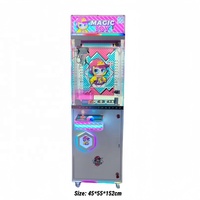 Jouets en peluche de 1.5m de haut Distributeur d'animaux en peluche Mini Machine à griffes Grue Jeu d'arcade à pièces Amusement
