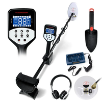 Détecteur de métaux professionnel GDS2000 haute précision pour la chasse à l'or en extérieur, recherche souterraine avec écran LCD