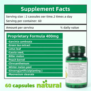 Capsule <span class=keywords><strong>dimagranti</strong></span> vegetali - controllo del peso e supporto metabolico - Product Image 5