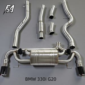 Sistema <span class=keywords><strong>di</strong></span> <span class=keywords><strong>Scarico</strong></span> Compatibile con BMW 330i 340i M330i 240i G20, Tubo <span class=keywords><strong>di</strong></span> <span class=keywords><strong>Scarico</strong></span> ad Alte Prestazioni con Valvola <span class=keywords><strong>di</strong></span> Controllo Elettronico e Terminale - Product Image 4