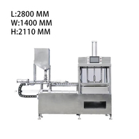 Cône de crème glacée automatique faisant la machine de fabrication de cône de crème glacée de biscuit de gaufrette