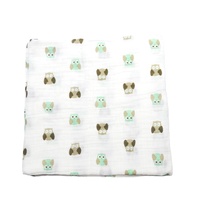 Desain Sesuai Keinginan Anda, Selimut Bayi Baru Lahir dari Kain Muslin Katun Organik Lembut Berkualitas Tinggi dengan Perlindungan Bayi untuk Semua Musim