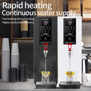 HENGZHI Bollitore d'Acqua Professionale Commerciale in Acciaio Inox Completamente Automatico 60L/ora per Negozi di Tè al Latte - Product Image 2