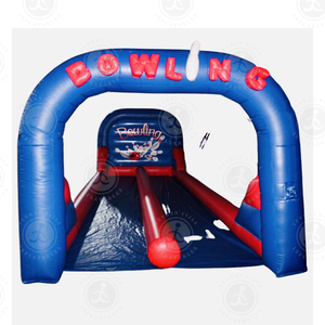 Juego de Bolos Inflable Gigante para Exteriores, Divertido Juego de Bolos con Bola Zorb Inflable, Precio de Fábrica - Product Image 5