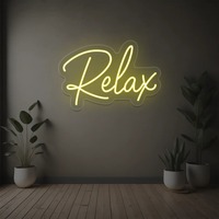 Enseigne néon acrylique imprimée UV personnalisée pour salle de jeux, chambre à coucher – Magnifique enseigne néon murale avec inscription, cadeau pour adolescent