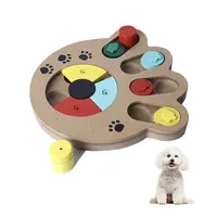 Melamine Mdf Poot Vorm Geavanceerde Hond Puzzel Speelgoed Interactieve Trage Doseren Voeden