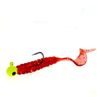 50Mm Multiwarna Grosir Umpan Berenang Mata 3d Memancing Jig Kepala Umpan Pancing Massal Murah Bertengger Pike Umpan Lembut Rig Memancing