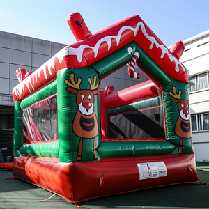 Xmas Outdoor Party <b>Inflatable</b> Air Jumper Commercial Jumping Bouncer Moonwalk Pumpkin Castle <b>House</b> for Kids <b>Inflatable</b> Jum - Product Image 6