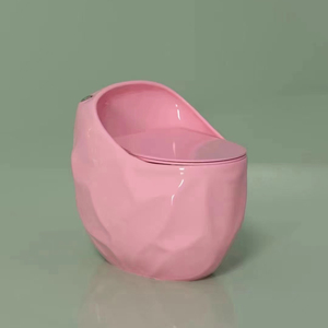 Inodoro de Cerámica de Una Pieza con Diseño Único en Forma de Huevo, Nuevo Sanitario de Baño 2023, Sifón Redondo en Forma de S - Product Image 6