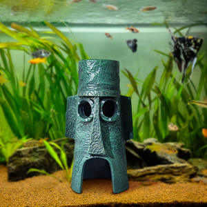 Ananas House acquario ornamento acquario acquario acquario grotta nascondiglio per Betta, gamberetti e piccoli <span class=keywords><strong>pesci</strong></span> - Product Image 4