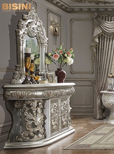 Mobili per <span class=keywords><strong>Camera</strong></span> da Letto in Legno di Teak Classico Reale, <span class=keywords><strong>Arredamento</strong></span> Intagliato per <span class=keywords><strong>Camera</strong></span> <span class=keywords><strong>Matrimoniale</strong></span> in Stile Francese - Product Image 5