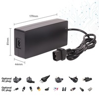 Cargador de Bicicleta Eléctrica 48V3A SCP OTP, 58.4V 54.6V, Batería de Litio Polímero, Fosfato de Hierro, Adaptador Universal de Alta Eficiencia
