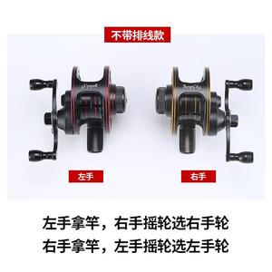 Moulinet de pêche SDP-55 en alliage d'aluminium, corps métallique, pour droitier, pour matériel de pêche - Product Image 4
