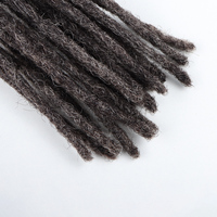 Yonna — extension Dreadlocks afro 100% naturelles, cheveux humains vierges, crépus et bouclés, micro tresses naturelles, crochet