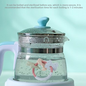 Doair - Mordedor de Silicona de Grado Alimenticio para Bebés, Juguete de Frutas y Vida Marina, Anillo Molar Suave Hervible - Product Image 3