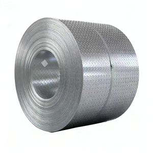 Bobina <span class=keywords><strong>de</strong></span> Acero Galvanizado con Patrón <span class=keywords><strong>de</strong></span> Diamante en Forma <span class=keywords><strong>de</strong></span> Lente, Z40-Z275, para Techos y Plataformas - Product Image 1