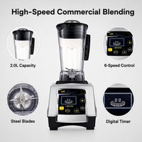 Lohas Commerciële Elektrische Blender, Industriële Blender, Keukenapparaat, Smoothieprocessor, Voedselverwerker