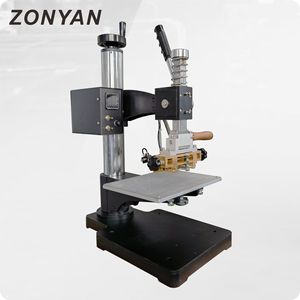 New Goffratura In Pelle Manuale di Carta Macchina di Legno Macchina della Pressa di Calore Lettere Stampa A Caldo Della Macchina - Product Image 1