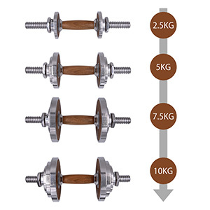 <span class=keywords><strong>PROIRON</strong></span>-Juego de <span class=keywords><strong>mancuernas</strong></span> <span class=keywords><strong>ajustables</strong></span>, equipo para el hogar, juego de <span class=keywords><strong>mancuernas</strong></span> de <span class=keywords><strong>20kg</strong></span> - Product Image 2