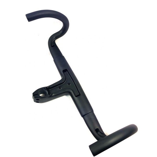 Synergy LRB37 Carbon Fiber Handlebars Light Internal Road Bicycle Integrated Carbon Handlebar Internal Cable Routing