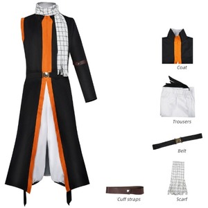 Disfraz de Cosplay de Anime <span class=keywords><strong>FAIRY</strong></span> <span class=keywords><strong>TAIL</strong></span> Etherious <span class=keywords><strong>Natsu</strong></span> Dragneel, Conjunto Completo Unisex para Adultos y Niños, para Halloween, Fiestas, Actuaciones Escénicas - Product Image 3