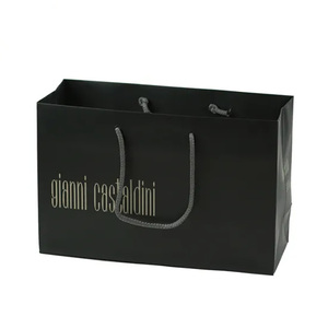2025 Shopping Emballage Papier Kraft <span class=keywords><strong>Boutique</strong></span> Bowknot Papier Premium Sacs Cadeaux Fantaisie avec Bowknot - Product Image 3