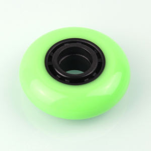 มืออาชีพซุปเปอร์สูง Rebound PU ทนทานยืดหยุ่นเงียบยูรีเทนอินไลน์สเก็ตล้อ - Product Image 4