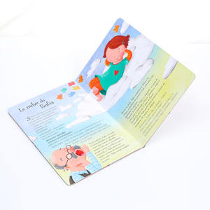 Fabricant bon marché Services d'auto-édition personnalisés Impression Enfants Imprimer <span class=keywords><strong>Livre</strong></span> en carton personnalisé pour enfants - Product Image 3