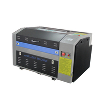 Petite machine de gravure et de découpe au laser CO2 40W/50W pour le caoutchouc et le bois, routeur CNC avec refroidissement par eau